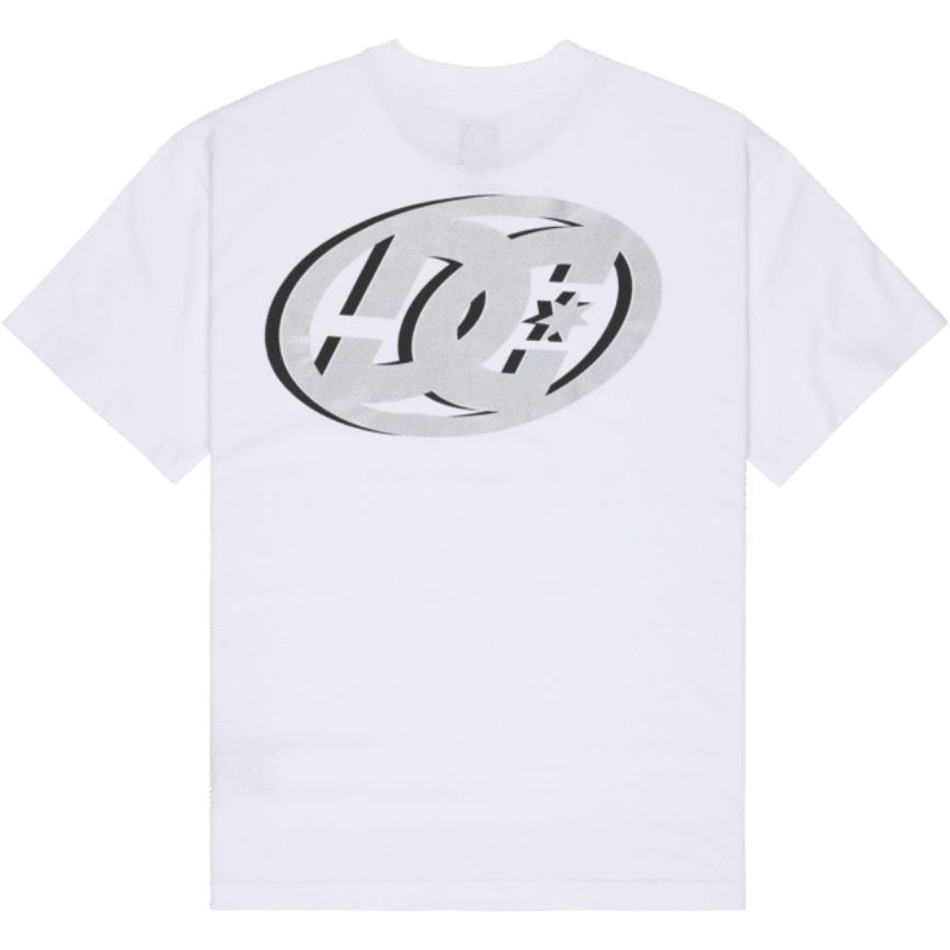 2026 DC Shoes Mens DC Chromie T-Shirt EDYZT04501 - White